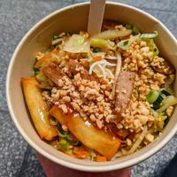 Lin's RIce Noodle Bowl (to go) at Liu Lin in Brussels