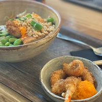 Tempura crevette at Liu Lin in Brussels