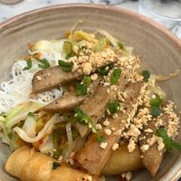 Lin's Noodle Bowl with stirfried vegies at Liu Lin in Brussels