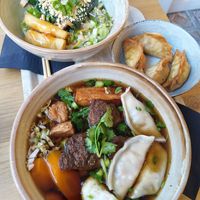 Returned for this joyful Taiwan noodle soup and more: so good! at Liu Lin in Brussels