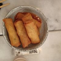 Spring rools at Liu Lin in Brussels