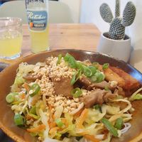 Noodle bowl at Liu Lin in Brussels