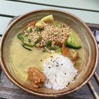 Coconut curry  at Liu Lin in Brussels