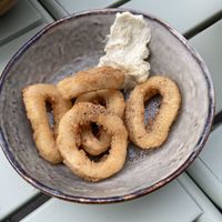 Vegan calamari  at Liu Lin in Brussels