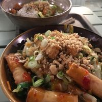 Lin's Rice Noodle Bowl at Liu Lin in Brussels