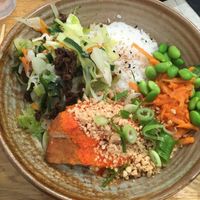 Rice bowl at Liu Lin in Brussels