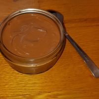 Chocolate mousse at Liu Lin in Brussels