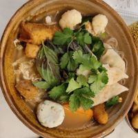 Spicy broth at Liu Lin in Brussels