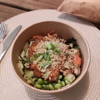 Take out chicken noodles at Liu Lin in Brussels