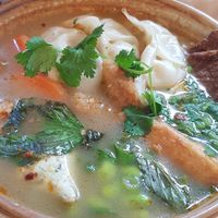 Coco spicy soup at Liu Lin in Brussels