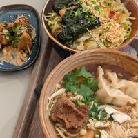 Taiwanese soup, skewers Bowl at Liu Lin in Brussels