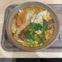 Heart-warming noodle soup  at Liu Lin in Brussels