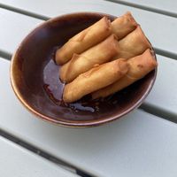 Mini springrolls  at Liu Lin in Brussels
