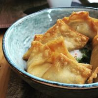 Wontons at Liu Lin in Brussels