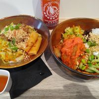Noodle and rice at Liu Lin in Brussels
