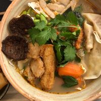 Heart warning soup at Liu Lin in Brussels