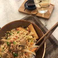 Rice noodles! at Liu Lin in Brussels