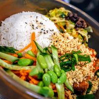 Yummy bowl at Liu Lin in Brussels