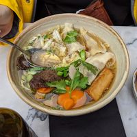 Soup at Liu Lin in Brussels