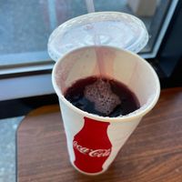 agua de jamaica   at El Nopal in Everett