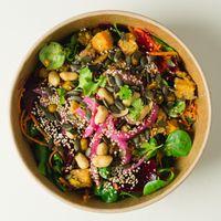 moscow mule at Rå Bowls & Juices in Groningen