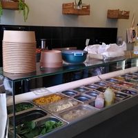 Counter at Rå Bowls & Juices in Groningen