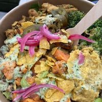 Delicious bowl I created myself at Rå Bowls & Juices in Groningen