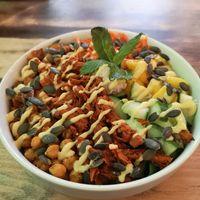 Roasty Rio Bowl at Rå Bowls & Juices in Groningen