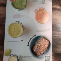 Menu card side 3 at Rå Bowls & Juices in Groningen