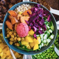 Sweet Mango Bowl at Rå Bowls & Juices in Groningen