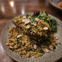 Aubergine dish at Naranj in Marrakech