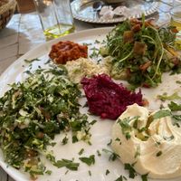 Original platter at Naranj in Marrakech