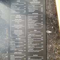 New menu. at 30ml Leidsche Rijn in Utrecht