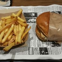 Tofuburger at Burgermeister Escherwyss in Zurich