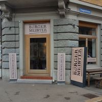 Exterior at Burgermeister Escherwyss in Zurich