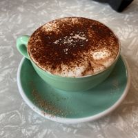 Soy hot chocolate  at DP1 Cafe in Greymouth