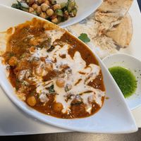 Aloo Chana with coconut milk   at Cilantro Indian Cafe in Cary