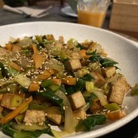 Sautéed tofu with vegetables  at Hokkaido in Portalegre