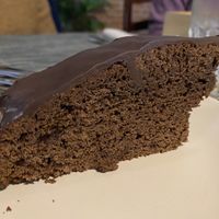 Carob cake with chocolate   at Hokkaido in Portalegre