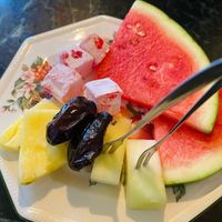 Dessert  at Tahini in Dundee