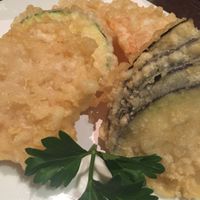 Tempura vegetables  at Ishikiya in Midland