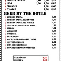 Beers at The Breen's Tavern in A Coruna