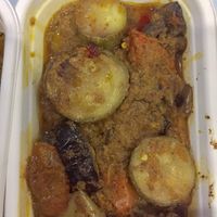 Tourlou tourlou or brian is traditional greek food at Avli Tou Petrou in Athens