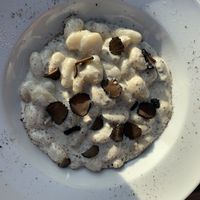 Trüffel-Gnocchi at Frank's Live in Willich