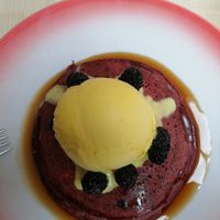 "Vegan Ice Ice Baby" at Moak Pancakes - West in Amsterdam