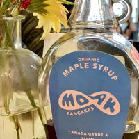 Moak Maple Surup at Moak Pancakes - City Center in Amsterdam