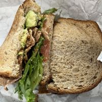 VBLTA with double bacon  at Stowe Sandwich Company in Stowe
