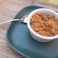 Crumble at L'Ethiquete in Nantes