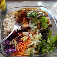 Bowl of the day, delicious and filling.  at L'Ethiquete in Nantes