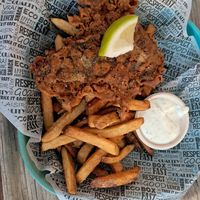 Tofish & chips at L'Ethiquete in Nantes